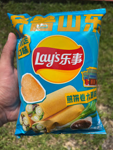 Lay's Shandong Jinan Pancake Roll with Scallion (China)