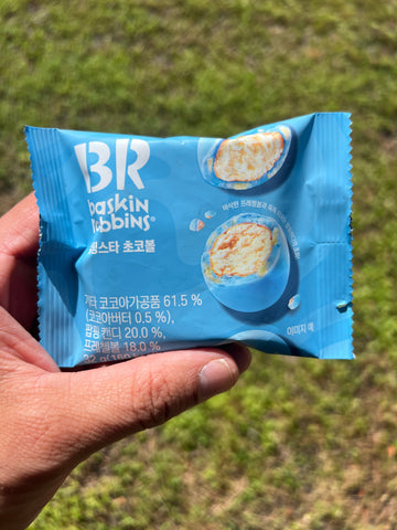 Baskin Robbins Shooting Star Choco Balls (Korea)