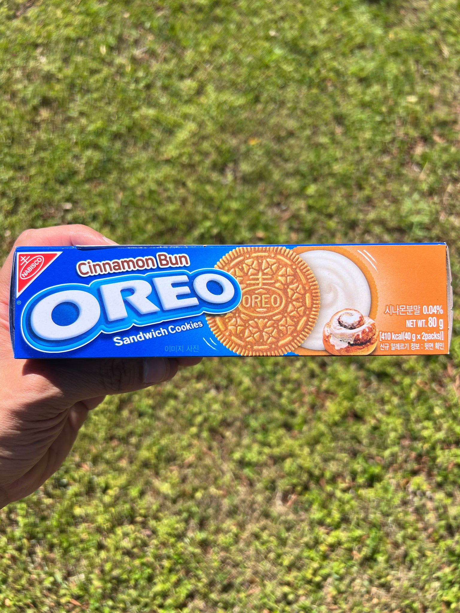 Oreo Cinnmon Bun (China)