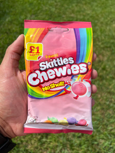 Skittles Chewies No Shell - Small Bag (UK)