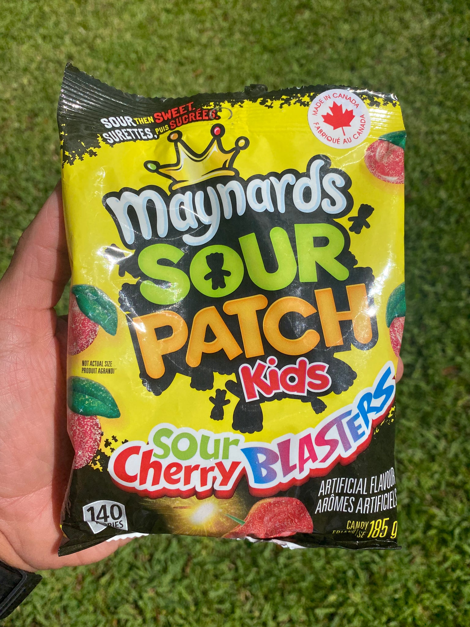 Maynards Sour Patch Kids Sour Cherry Blasters (Canada)